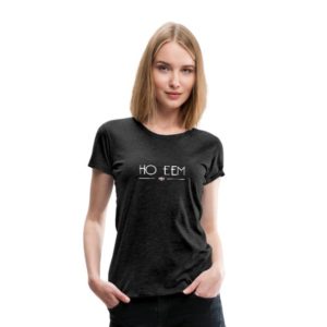 Ho eem t-shirt dames zwart GroningerPlaza