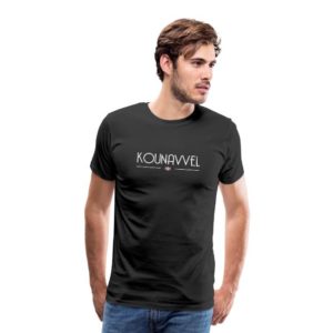 kounavvel t-shirt groningen groningerplaza zwart