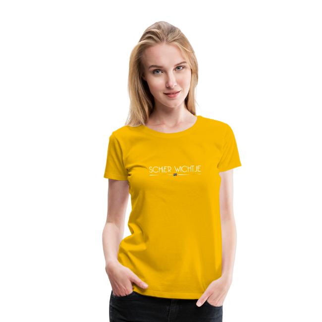 schier wichtje t-shirt geel groningerplaza