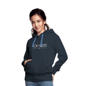 Kon minder hoodie vrouwen groningerplaza uit groningen donkerblauw