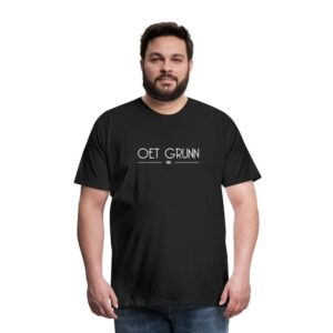 Oet Grunn t-shirt voor mannen van GroningerPlaza. Webshop uit Groningen met Groninger Artikelen